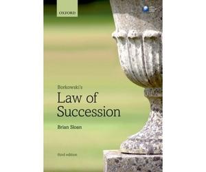 Borkowskis Law Of Succession 3e