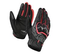 BORLENI Gants de Moto pour Les Gants d'écran Tactile Dur pour Les Femmes des Hommes, Respirant, pour Les Courses Hors Route, Les Gants de Moto, Les protège-Doigts, Les Gants de Conduite