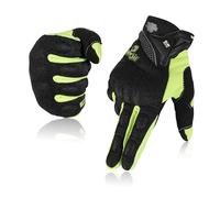 BORLENI Gants de Moto pour Les Gants d'écran Tactile Dur pour Les Femmes des Hommes, Respirant, pour Les Courses Hors Route, Les Gants de Moto, Les protège-Doigts, Les Gants de Conduite