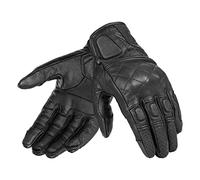 BORLENI Gants Moto Homme en Cuir de Chèvre avec Protections CE et Touchscreen - Gants Moto Homologué