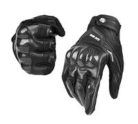 BORLENI Gants Moto Hommes Écran Tactile Respirable Anti-Choc Anti-Glissant Anti-Usure Femmes Protection de Sport Gants XXL Noir