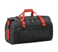 BORLENI Sacoche arrière Moto étanche en PVC 500D avec Fermeture Roll-Top | Étanche, coutures soudées, bandes réfléchissantes, système MOLLE, 4 sangles rapides et bandoulière rembourrée amovible