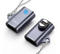 BORLTER CLAMP 2 Pack Adapteur de Chargeur USB C vers Casque à Conduction Osseuse Compatible avec Suunto Wing & Suunto Sonic Type C Adapteur de Charge Magnétique, Gris