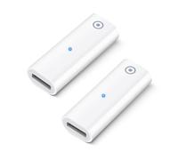 BORLTER CLAMP Adaptateur de Chargeur pour Apple Pencil 1st Génération 2Pcs, Adaptateur de Chargeur Lightning Femelle vers Femelle avec indicateur, Compatible avec Le câble de Chargeur Lightning mâle