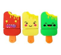 BorlterClamp 32 GB x 3 Cute Fun USB Flash Drive for External Data Storage