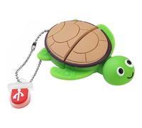 BorlterClamp 64GB Cute Sea Turtle USB Memory Stick Pendrive, Gift for Students and Children