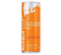 Bormann Red Bull Red Edition Lot de 12 canettes de boisson abricot à la fraise 250 ml avec consigne jetable