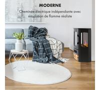 Bormio Panorama cheminée électrique Thermostat 1000/2000 W