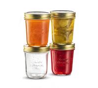 Bormioli 354756-CBA Lot de 4 Bocaux hermétique QUATTRO STAGIONI- 32CL