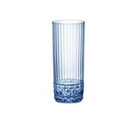 Bormioli 93636 Rocco America Lot de 6 verres à long drink en verre, 40 cl