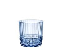 Bormioli Rocco – Verres Rocks Rocco America 94121 – Verre 30 cl Bleu – Lot de 6
