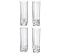 Boite de 4 gobelets hauts America 40 cl - Bormioli Rocco - Transparent - Cristallin Transparent G