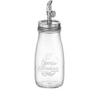 Bormioli BOUTEILLE 40 CL AVEC BOUCHON D'HUILE, DIAMÈTRE DE LA CAPSULE 56 MM, QUATRE SAISONS LES GENIETS