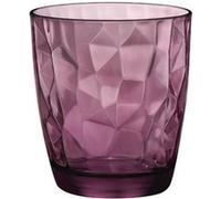 Bormioli Diamond-Violet - Verres à eau - 30cl - (Set de 6) Or G