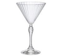 BORMIOLI Lot 6 verres à Martini 25 cl - America's 20
