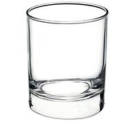 Bormioli Lot de 6 verres à eau rideau en verre, 275 cl
