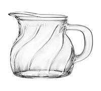 BORMIOLI ROCCO 092608 Twist Bistro Jug, Glass, Transparent, 0.25 litres