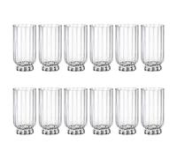 Bormioli Rocco 12x Clair 430ml Florian Verres High-Ball - Haut Verre Eau Gin Jus Cocktail Verrerie è Boire Ensemble de Gobelets