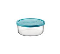 Bormioli Rocco Plat rond en verre 1663025 avec couvercle 30 cl transparent 12