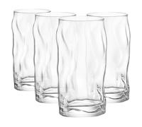 BORMIOLI ROCCO 4X SORGENTE HIGHÉLIBLES HAUTE BLANCHE DROITES TROUILLES 460ML