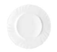 BORMIOLI ROCCO 6181503 ebro plat Fruits, 20 cm, verre opale, blanc