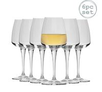 BORMIOLI ROCCO 6X AURUM VERRES À VIN AURRUM AUGLAGE VERIE GRATUIT GOBLET 350ML