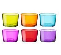 Bormioli Rocco Bodega Mini Multicolor 22,5 Cl Set 6 Pz In Vetro Multicolore