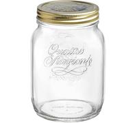 Bormioli Rocco BOR1297 4 Seasons Jar with Capsules, 2 kg, Glass