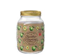 Bormioli Rocco BOR1298 4 Seasons Jar with Capsules, 3 kg, Glass