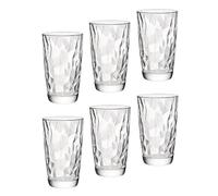 Bormioli Rocco LOT 6 VERRES VERRE COOL DIAMANT TRANSPARENT 47CL