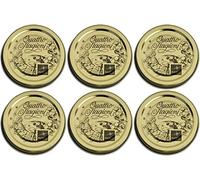 Bormioli Quattro Stagioni Lot de bocaux en verre de formes et tailles différentes 2er Set Deckel 70mm