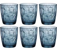 Bormioli Rocco Diamond Ocean Blue verre à whisky 390ml, blue, 6 verres