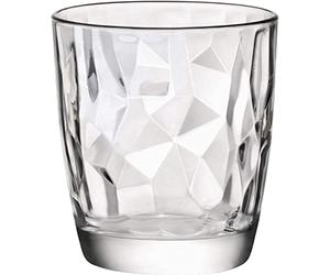 Bormioli Rocco Diamond Lot de 6 Verres à Eau en Verre Transparent 305 ml