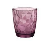 Bormioli Diamond-Violet - Verres à eau - 30cl - (Set de 6) Or