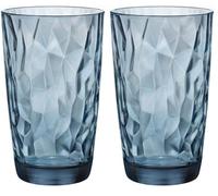 Bormioli Rocco DIAMOND TUMBLER OCEAN BLUE 47CL (Lot de 2)