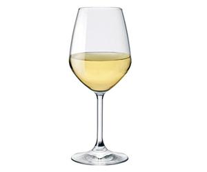 BORMIOLI ROCCO Divino Verre à Pied vin Blanc, 44 cl, en Verre Transparent, 0,02 x 9 x 22 cm