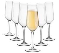 Bormioli ROCCO Electra Lot de 6 flûtes à Champagne 23 cl