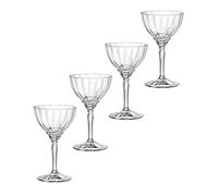 Bormioli Rocco Florian Lot de 4 verres à cocktail à champagne et expresso à martini Transparent 230 ml