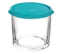 Bormioli Rocco Frigoverre Verre Rond Bouchon Bleu Cm10 Contenant Alimentaire Multicolore Taille Unique