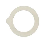 Bormioli Rocco Glass Co Lot de 6 joints de rechange pour bocal Fido Blanc 8,3 cm