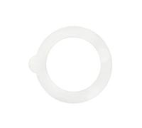 Bormioli Rocco Glass Co Lot de 6 joints de rechange pour bocal Fido Blanc 8,3 cm