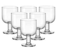 Bormioli Rocco 091236 Hosteria Lot de 6 verres moyens, verre, 20 cl