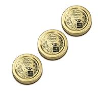 Lot de 3 capsules pour pot à confiture - D: 56 mm
