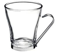 Bormioli Rocco Lot de 3 Tasses à Cappuccino en Verre de 220 ML