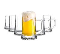 Bormioli Rocco Lot de 6 Verres à Bière Stern en Verre - 40 Cl