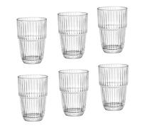 Bormioli Rocco Lot de 6 verres en verre Barshine pour Long Drink 38 cl