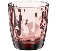 BORMIOLI Rocco Lot de 6 Verres en Verre Diamond Acqua Purple 30,5 décoration de Table