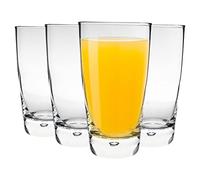 Bormioli Rocco Luna Highball Lunettes - Cocktail de jus d'eau Classique - 340ml - Clear - Pack de 8