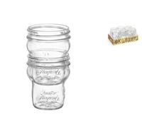 Bormioli Rocco Paquet De 6 Pots 4 Saisons Ergon En Verre Cl. 27,5