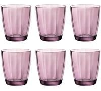 Bormioli Rocco Pulsar Gobelet Rock Purple 30 CL - Lot de 6